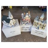 Dept. 56 Snow Village Buildings (3)