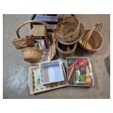 Assorted Wicker Baskets