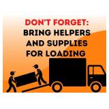 Plan Ahead: Bring Help