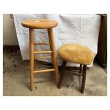 Wood Stools (2)