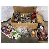 Mixed Lot of Tools and Hardware