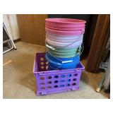 Plastic Buckets & Sterilite Crate