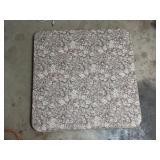 Folding Card Table Floral Pattern Top