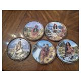 American Indian Heritage Foundation Plates (5)