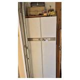 Metal Garage Cabinet and Contents