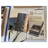 GE Silhouette 5 Cassette Tape Recorder