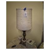 Table Lamp with Fabric Shade