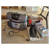 JVC Boombox & Sony Radio