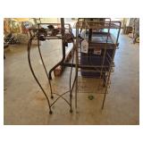 Metal Plant Stands (2)