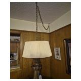 Brass Hanging Lamp with Chain