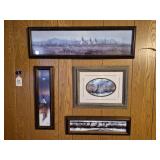 Framed Native American Art Prints (6)