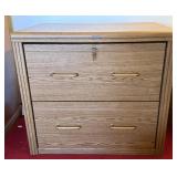 Sauder Wood Two-Drawer File Cabinet