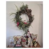 Christmas Holiday Decor: Santa, Angel, Bear