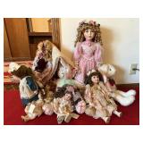 Porcelain Collectible Dolls