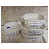 Corning Ware "Blue Cornflower" Baking Dishes