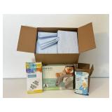 Tissue Pillow Cases, Massagers & Shampoo Caps