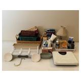 Baskets, Lamp & Beauty Supplies