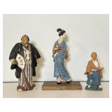Japanese Hakata Figurines