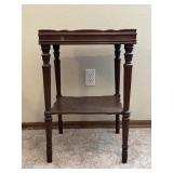 Antique Wood Side Table