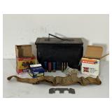 Ammo Can & 12 Gauge Shot Gun Shells