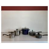 Chantal Cobalt Blue Enamel Stock Pot & Cookware