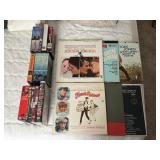 Vinyl Records & VHS Tapes