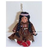 Madison Lee Sakajawea Porcelain Doll