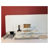 Lazy Susans, Dish Mat, Dish Rack & Photo Easels