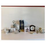 Oil Lamp, Clock & Sewing Machine Music Box