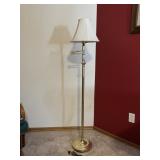 Brass Floor Swivel Lamp
