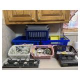 Baskets, Lights & Office Supplies