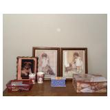 Framed Wall Art, Stationary & Candles