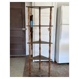 Wood Corner Shelf