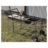 Metal Trash Can Caddy