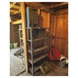 Shelf with Bolt Bins & Fence Parts