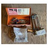 Metal Box & Tool Assortment