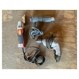 Electric Nibbler, Heat Gun & Drill