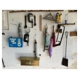 Hand Tools, Clamps, First Aid Kit & Peg Hooks