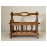 Wood Magazine Rack