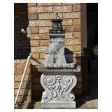 Lighthouse & Cement Pedestal