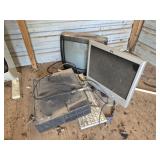 Orion CRT Monitor & HP LCD Monitor