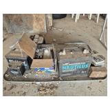 Assorted Car and Motorcycle Batteries