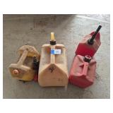 4 - Plastic Gas Cans