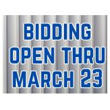 Bid Now Thru March 23