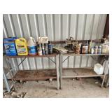 Metal Industrial Shelving Units & Contents