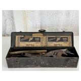 Vintage Toolbox with Tools