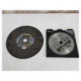 10 in Saw Blade & 14 in Cut-Off Wheel