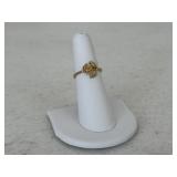 James Avery 14K Gold Rose Ring