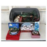 Christmas Decorations with Storage Tote
