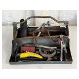 Vintage Craftsman Tool Box & Tools